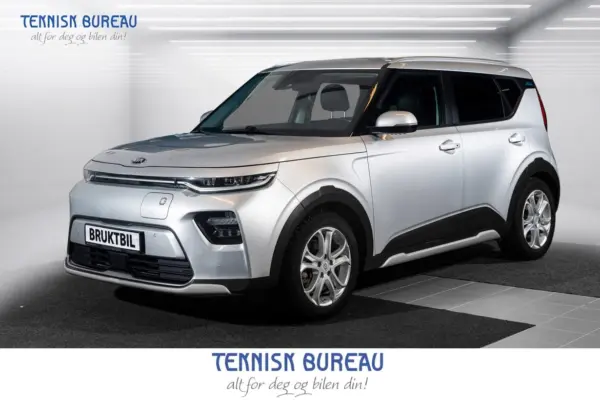 Kia e-Soul - Exclusive med Offroadpakke,11KW innebygd lader/Skinn