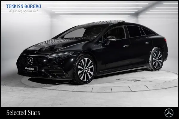 Mercedes-Benz EQS 580 4MATIC - 4M AMG Premium+, Hyperscreen, Bakakselstyring, HUD