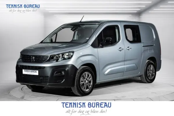 Peugeot e-Partner L2 - 136HK 50KWh, Rekkevidde 275 km WLTP, Krok
