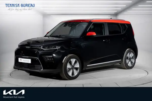 Kia e-Soul - 64 kWt Exclusive, Skinn, Navi, Rattvarme, R. Kamera+++
