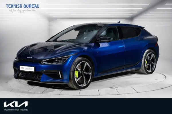 Kia EV6 GT - 585HK 4WD, Skinn, Soltak, Head-Up, Meridan, H.Feste