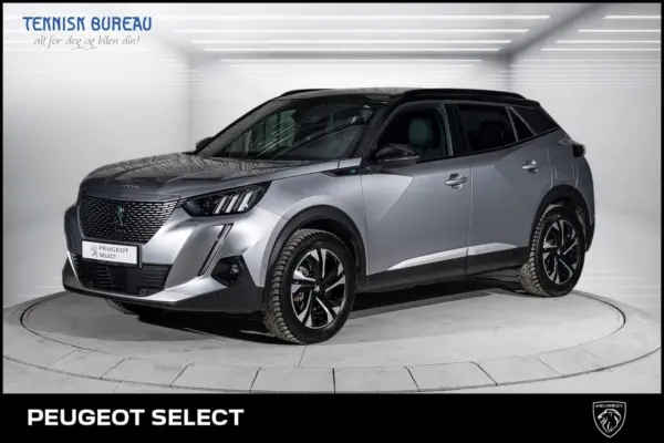 Peugeot e-2008 - 136 HK GT Navi, ACC, 180°, LED, Rekkevidde 320km WLTP