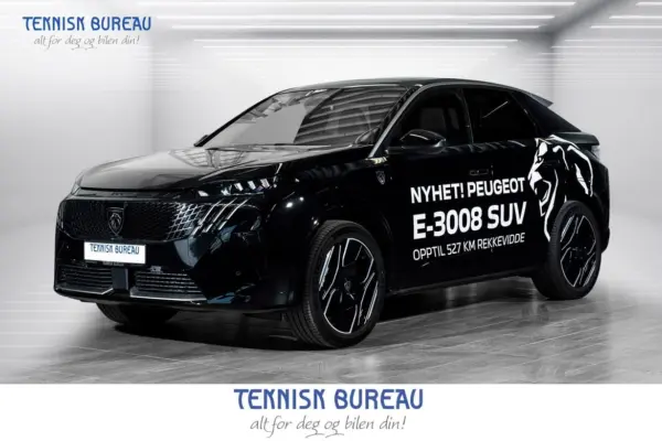 Peugeot E-3008 - GT 527 KM WLTP/ DEMO/ FOCAL/ KROK/ ACC/ PANO/ MASSASJE