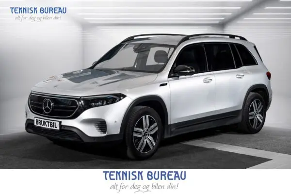 Mercedes-Benz EQB 300 4MATIC - Progressive 4WD 7 Seter, Delskinn