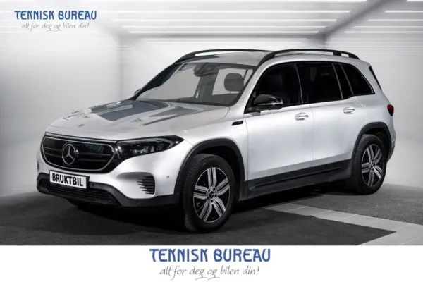 Mercedes-Benz EQB 300 4MATIC - Progressive 4WD 7 seter, Delskinn