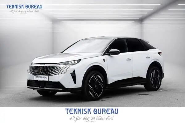 Peugeot E-3008 - GT 210 hk 2WD,skinn,hengerfeste,panorama.