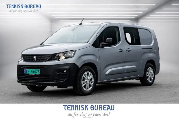 Peugeot e-Partner L2 - 50 KWH 275 KM WLTP, 3 SETER, R.KAMERA,
