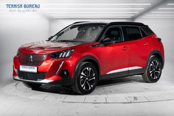 Peugeot e-2008 - 136 HK GT Navi, ACC, 180°, LED, Rekkevidde 320km WLTP