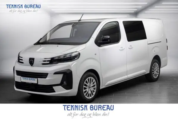 Peugeot Expert - L3 180 HK AUT | WEBASTO | 3 SETER | KROK