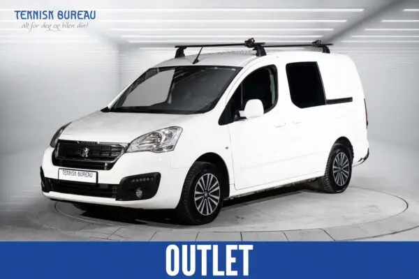 Peugeot Partner Electric Van - Elektrisk 67 HK Automat, L2, R. Kamera, Carplay